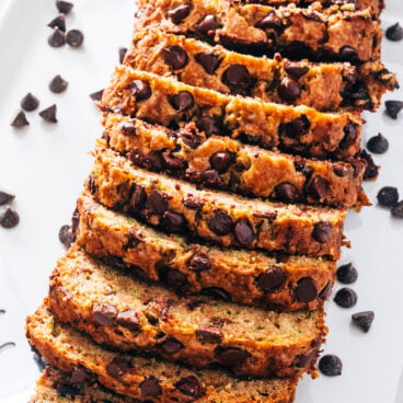 Chocolate chip zucchini bread