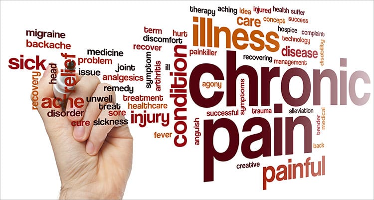 Chronic pain is treatable, but in a different way