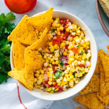 Corn salsa