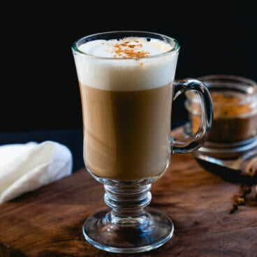 Dirty chai latte