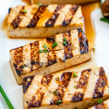 Grilled tofu