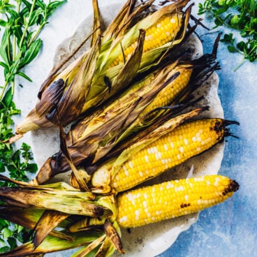 How to grill corn on the cob