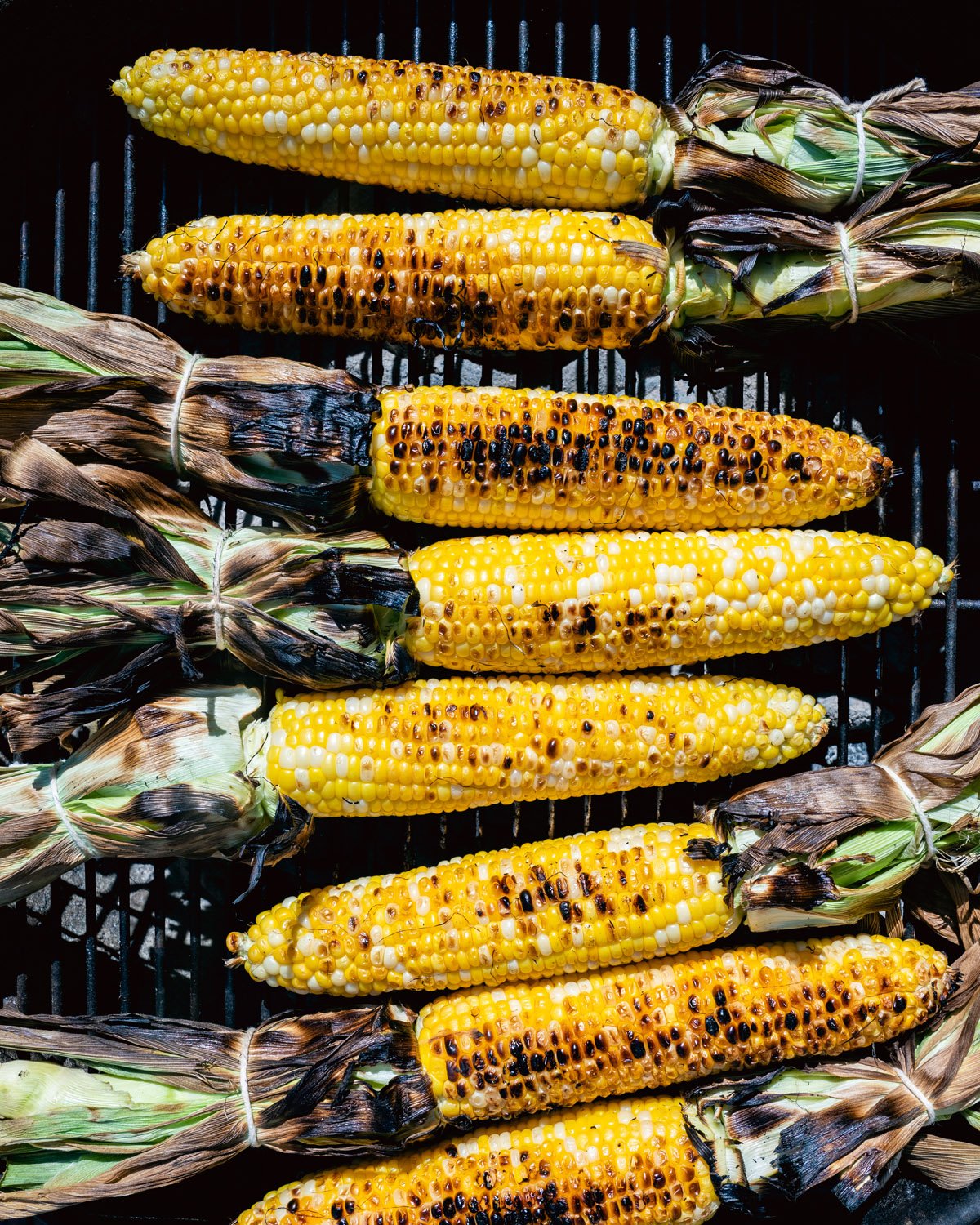 How to grill corn