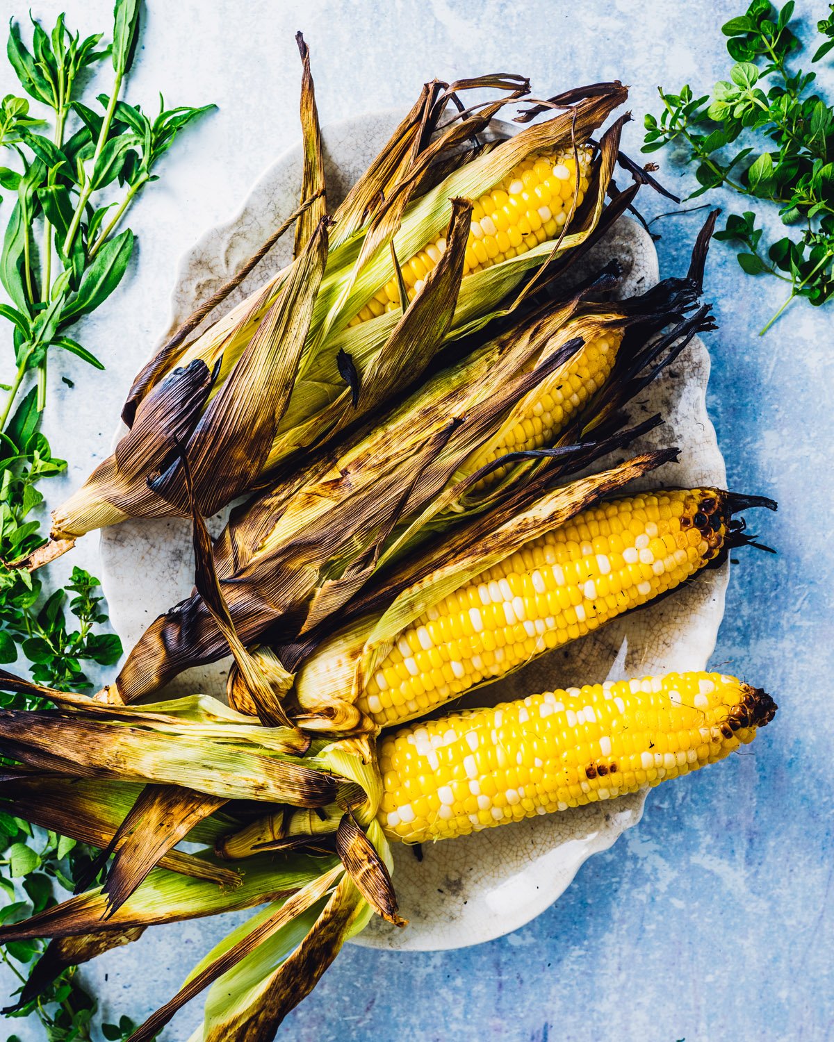 How to grill corn on the cob