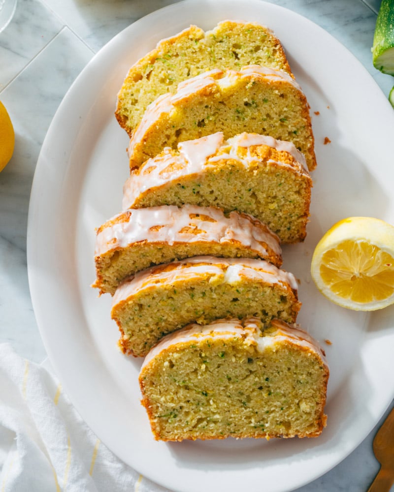 Lemon zucchini bread