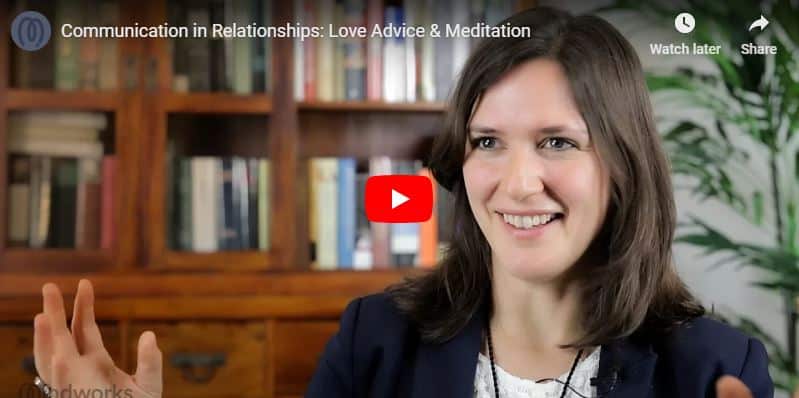 Meditation can improve relationships - learn to love