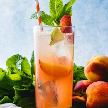 Peach mojito