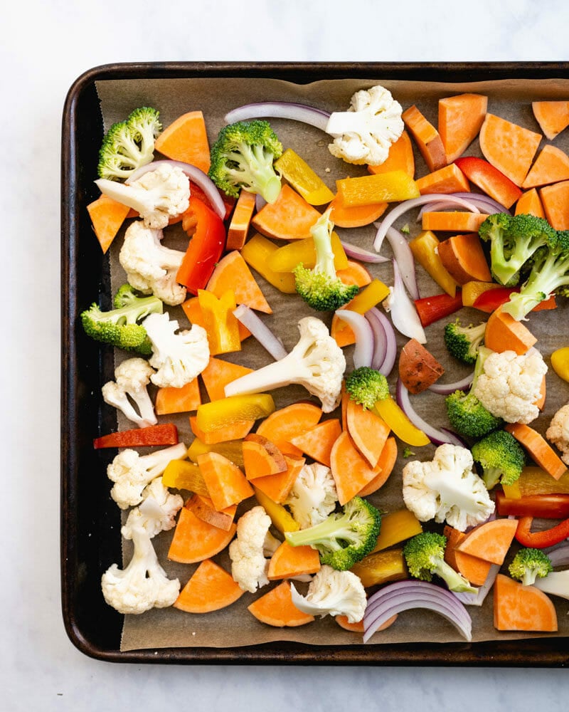 Roasted vegetables