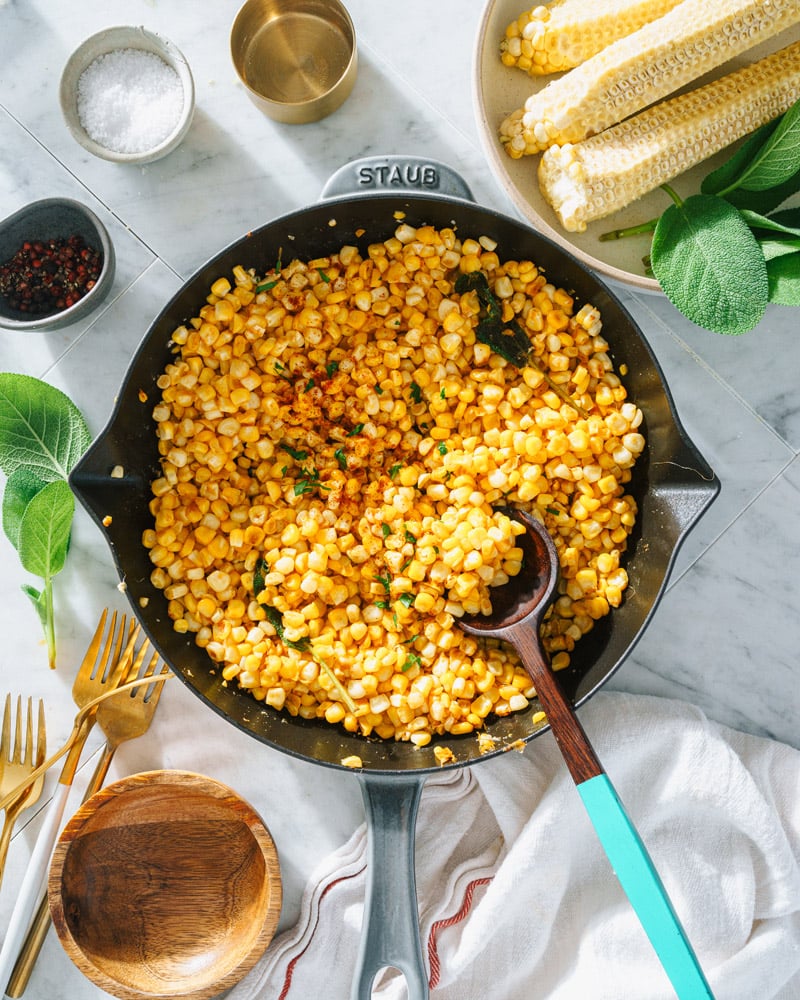 Skillet corn