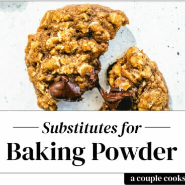 Substitute for baking powder