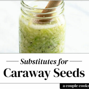 Substitute for caraway seeds