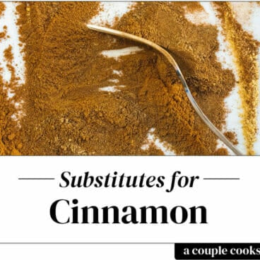 Cinnamon substitute