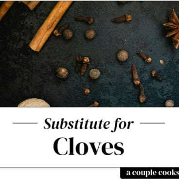 Substitute for cloves