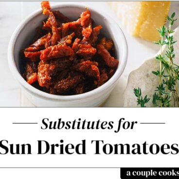 Substitute for sun dried tomatoes