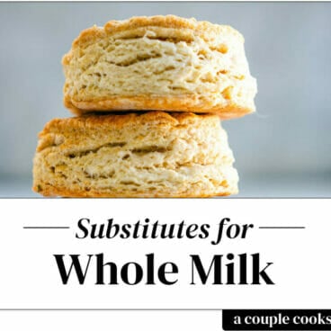 Whole milk substitute