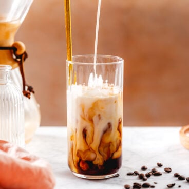 Vanilla iced coffee