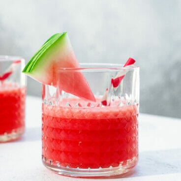 Watermelon vodka drink